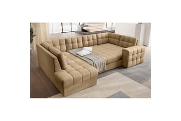Kulmasohva Eltap Blewett 299x198x82 cm - Monolith 09, Tumma beige, Vasen - Huonekalut - Sohva - Vuodesohva