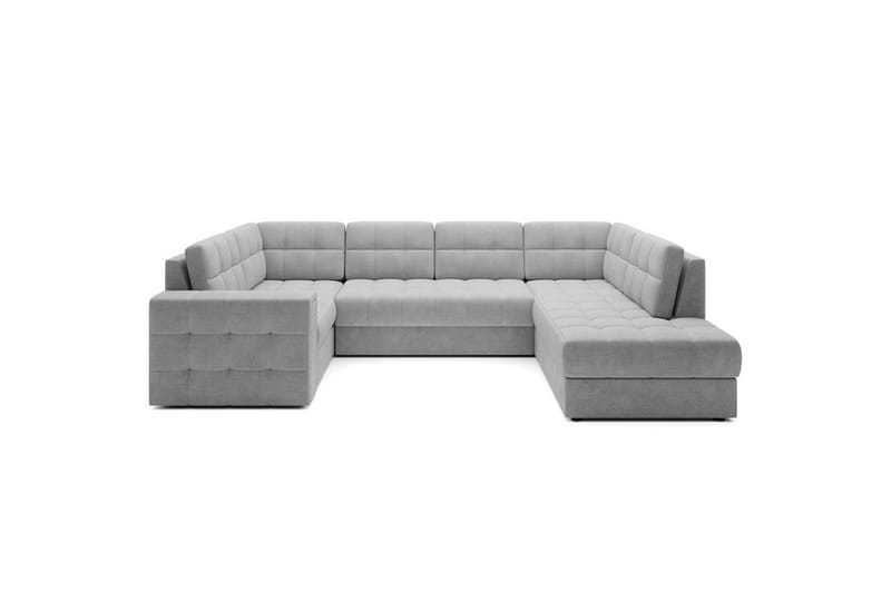 Kulmasohva Eltap Blewett 299x198x82 cm - Monolith 84, Vaaleanharmaa, Oikea - Huonekalut - Sohva - Vuodesohva