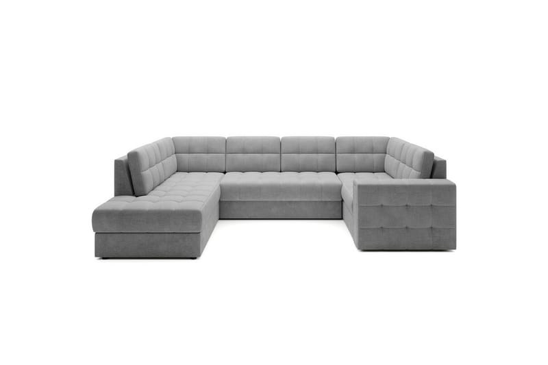 Kulmasohva Eltap Blewett 299x198x82 cm - Monolith 85, Harmaa, Vasen - Huonekalut - Sohva - Vuodesohva