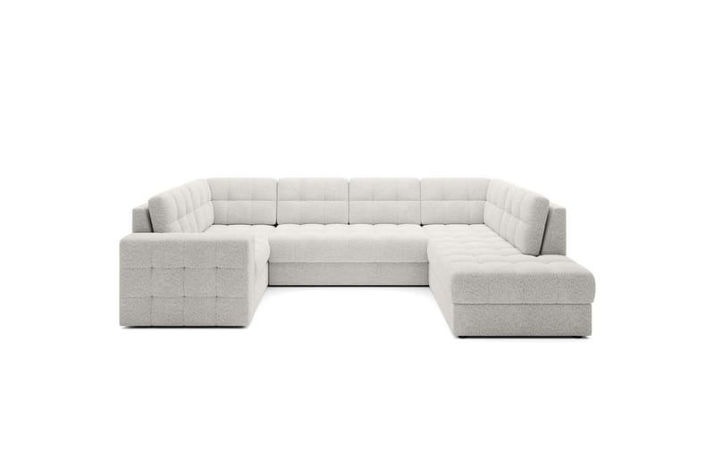 Kulmasohva Eltap Blewett 299x198x82 cm, Royal 01, Valkoinen, Oikea