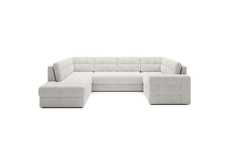 Kulmasohva Eltap Blewett 299x198x82 cm - Royal 01, Valkoinen, Vasen - Huonekalut - Sohva - Vuodesohva