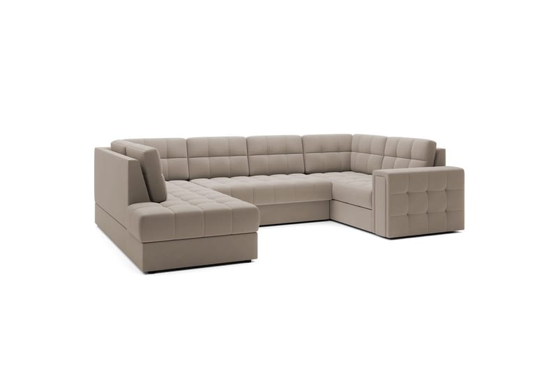 Kulmasohva Eltap Blewett 299x198x82 cm - Sola 18, Beige, Vasen - Huonekalut - Sohva - Vuodesohva