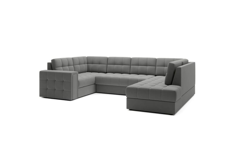 Kulmasohva Eltap Blewett 299x198x82 cm - Sola 4, Harmaa, Oikea - Huonekalut - Sohva - Vuodesohva