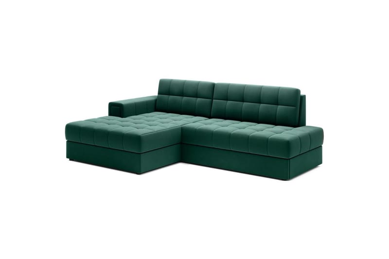 Kulmasohva Eltap Blezalt 240x150x82 cm - Lukso 35, Vihreä, Vasen - Huonekalut - Sohva - Vuodesohva