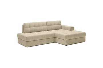 Kulmasohva Eltap Blezalt 240x150x82 cm - Monolith 04, Beige, Oikea - Huonekalut - Sohva - Vuodesohva