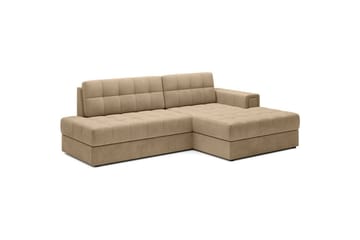 Kulmasohva Eltap Blezalt 240x150x82 cm - Monolith 09, Tumma beige, Oikea - Huonekalut - Sohva - Vuodesohva