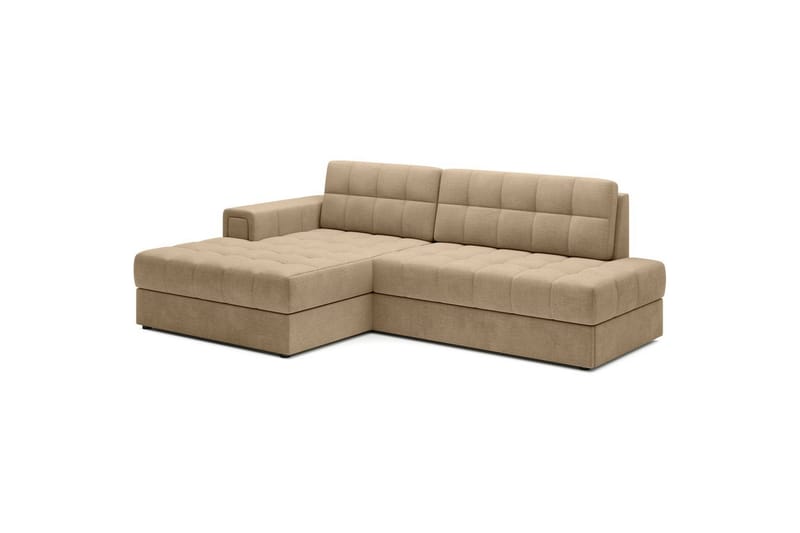 Kulmasohva Eltap Blezalt 240x150x82 cm - Monolith 09, Tumma beige, Vasen - Huonekalut - Sohva - Vuodesohva