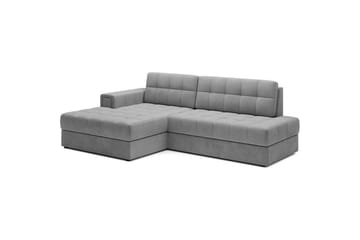 Kulmasohva Eltap Blezalt 240x150x82 cm - Monolith 85, Harmaa, Vasen - Huonekalut - Sohva - Vuodesohva