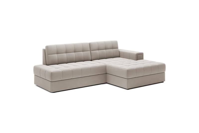 Kulmasohva Eltap Blezalt 240x150x82 cm - Sola 18, Beige, Oikea - Huonekalut - Sohva - Vuodesohva