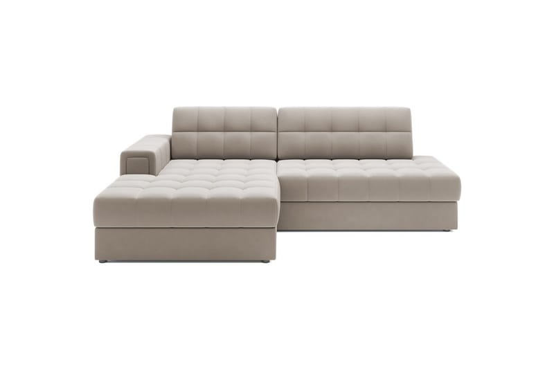 Kulmasohva Eltap Blezalt 240x150x82 cm - Sola 18, Beige, Vasen - Huonekalut - Sohva - Vuodesohva