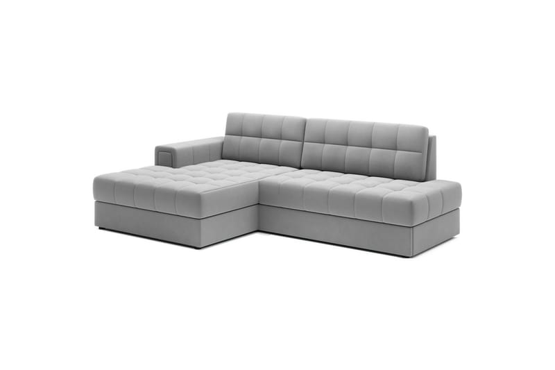 Kulmasohva Eltap Blezalt 240x150x82 cm - Sola 4, Harmaa, Vasen - Huonekalut - Sohva - Vuodesohva