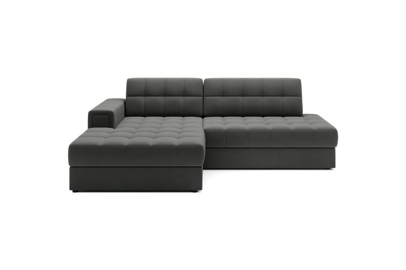 Kulmasohva Eltap Blezalt 240x150x82 cm - Sola 6, Tummanharmaa, Vasen - Huonekalut - Sohva - Vuodesohva