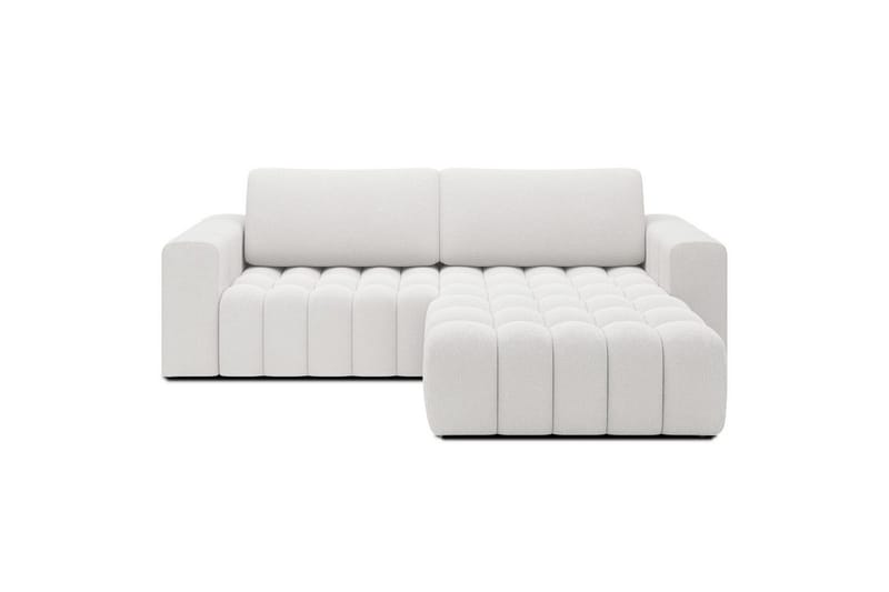 Kulmasohva Eltap Bonett 250x175x92 cm - Jaffray 01, Valkoinen, Oikea - Huonekalut - Sohva - Vuodesohva