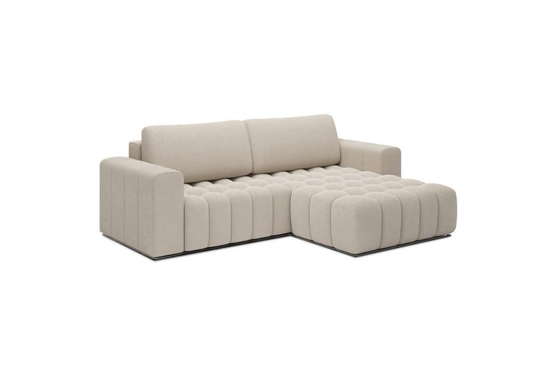 Kulmasohva Eltap Bonett 250x175x92 cm - Jaffray 18, Beige, Oikea - Huonekalut - Sohva - Vuodesohva