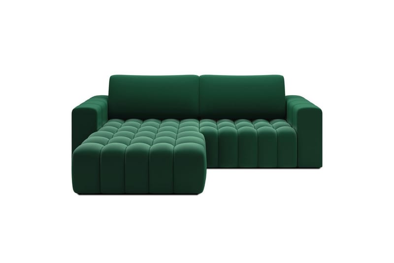 Kulmasohva Eltap Bonett 250x175x92 cm - Kronos 19, Tummanvihreä, Vasen - Huonekalut - Sohva - Vuodesohva