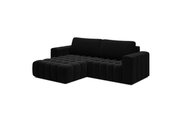 Kulmasohva Eltap Bonett 250x175x92 cm - Matt Velvet 99, Sininen, Vasen - Huonekalut - Sohva - Vuodesohva
