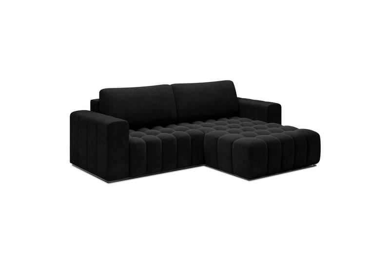 Kulmasohva Eltap Bonett 250x175x92 cm - Monolith 97, Tummanharmaa, Oikea - Huonekalut - Sohva - Vuodesohva