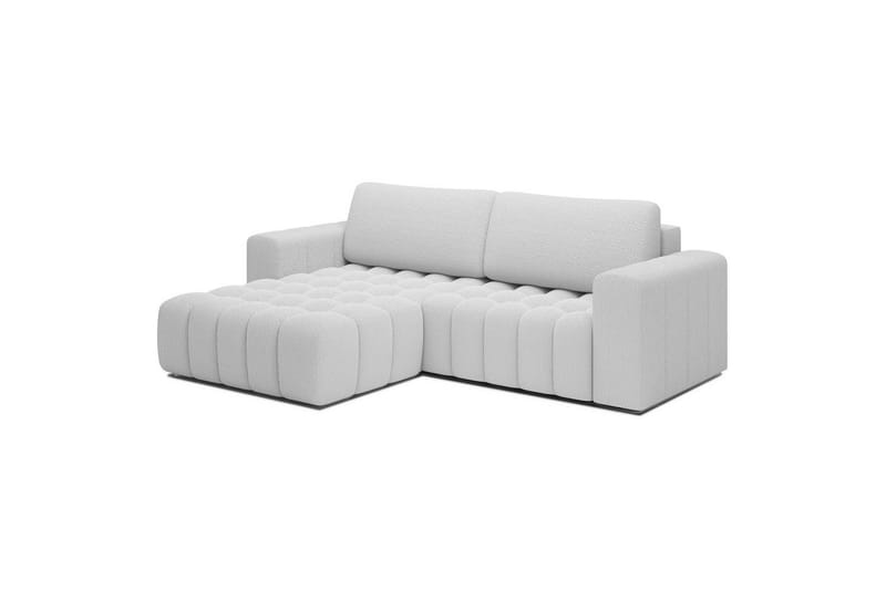 Kulmasohva Eltap Bonett 250x175x92 cm - Royal 01, Valkoinen, Vasen - Huonekalut - Sohva - Vuodesohva