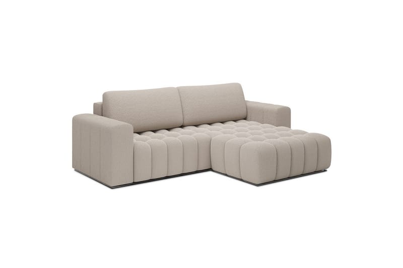 Kulmasohva Eltap Bonett 250x175x92 cm - Royal 18, Beige, Oikea - Huonekalut - Sohva - Vuodesohva