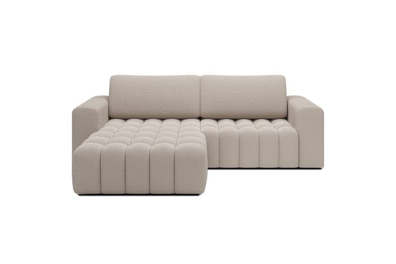 Kulmasohva Eltap Bonett 250x175x92 cm - Royal 18, Beige, Vasen - Huonekalut - Sohva - Vuodesohva