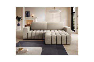 Kulmasohva Eltap Bonett 250x175x92 cm - Royal 20, Beige, Oikea - Huonekalut - Sohva - Vuodesohva