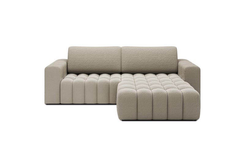 Kulmasohva Eltap Bonett 250x175x92 cm - Royal 20, Beige, Oikea - Huonekalut - Sohva - Vuodesohva