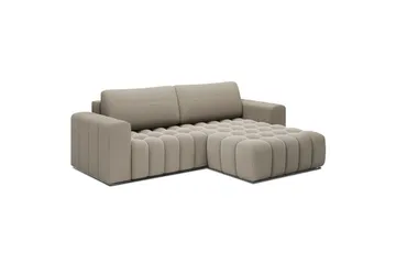 Kulmasohva Eltap Bonett 250x175x92 cm - Royal 20, Beige, Oikea - Huonekalut - Sohva - Vuodesohva