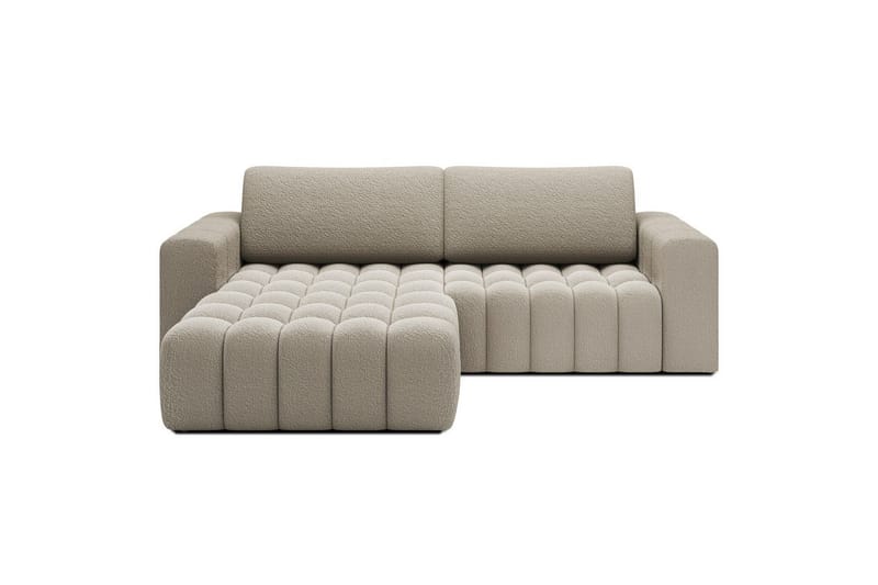 Kulmasohva Eltap Bonett 250x175x92 cm - Royal 20, Beige, Vasen - Huonekalut - Sohva - Vuodesohva