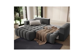Kulmasohva Eltap Bonett 250x175x92 cm - Paros 06, harmaa, Vasen - Huonekalut - Sohva - Vuodesohva