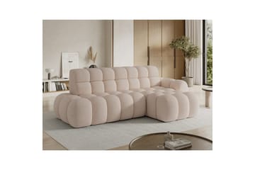 Kulmasohva Eltap Ceedro 283x165x98 cm - Jarell 20, Beige, Oikea - Huonekalut - Sohva - Vuodesohva