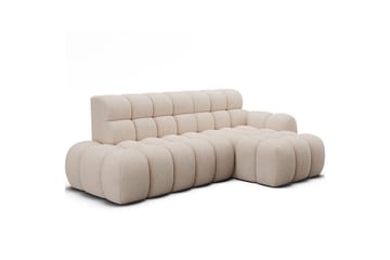 Kulmasohva Eltap Ceedro 283x165x98 cm - Jarell 20, Beige, Oikea - Huonekalut - Sohva - Vuodesohva