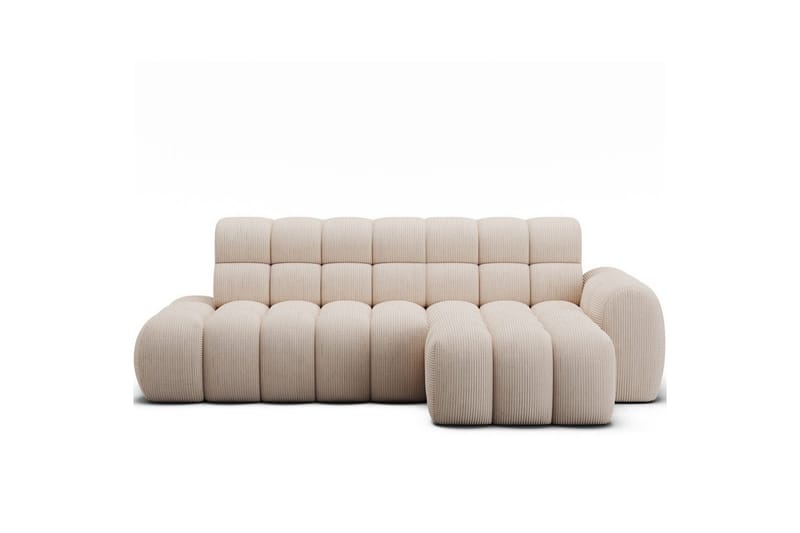Kulmasohva Eltap Ceedro 283x165x98 cm, Jarell 20, Beige, Oikea