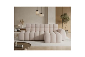 Kulmasohva Eltap Ceedro 283x165x98 cm - Jarell 20, Beige, Oikea - Huonekalut - Sohva - Vuodesohva