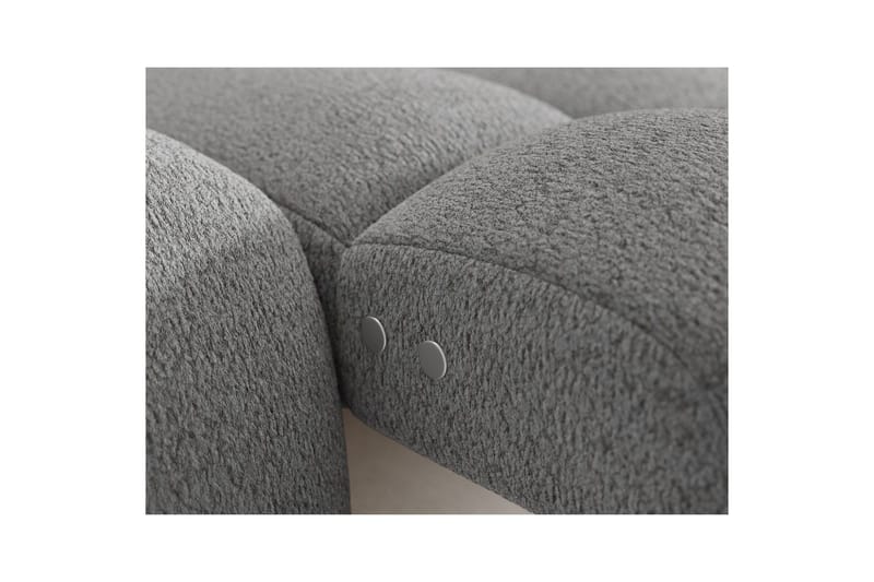 Kulmasohva Eltap Ceedro 283x165x98 cm - Royal 04, Harmaa, Oikea - Huonekalut - Sohva - Vuodesohva