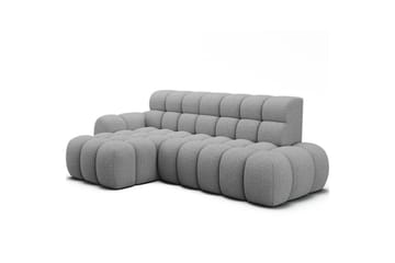 Kulmasohva Eltap Ceedro 283x165x98 cm - Royal 04, Harmaa, Vasen - Huonekalut - Sohva - Vuodesohva