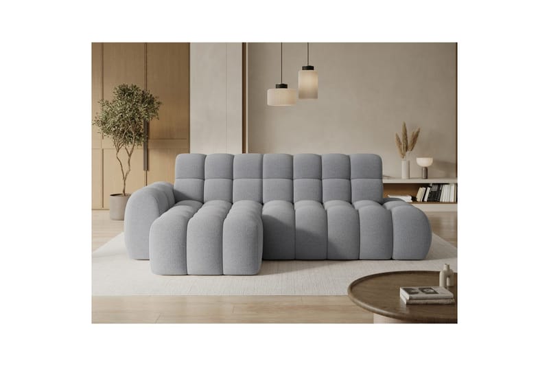 Kulmasohva Eltap Ceedro 283x165x98 cm - Royal 04, Harmaa, Vasen - Huonekalut - Sohva - Vuodesohva