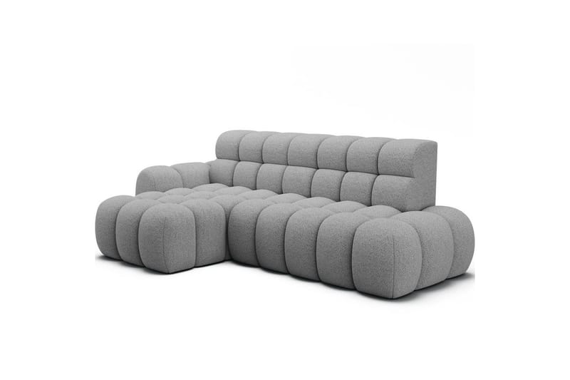 Kulmasohva Eltap Ceedro 283x165x98 cm - Royal 04, Harmaa, Vasen - Huonekalut - Sohva - Vuodesohva