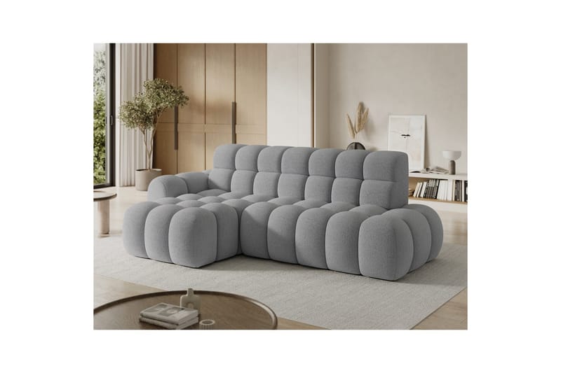 Kulmasohva Eltap Ceedro 283x165x98 cm - Royal 04, Harmaa, Vasen - Huonekalut - Sohva - Vuodesohva