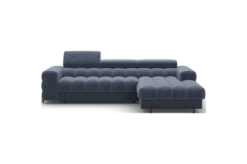 Kulmasohva Eltap Felro 285x181x93 cm - Aura 40, Sininen, Oikea - Huonekalut - Sohva - Vuodesohva