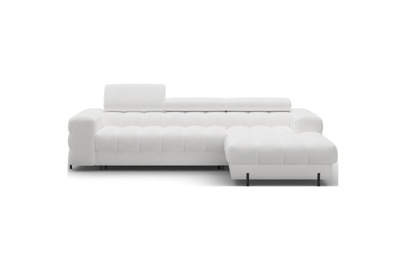 Kulmasohva Eltap Felro 285x181x93 cm - Royal 01, Valkoinen, Oikea - Huonekalut - Sohva - Vuodesohva