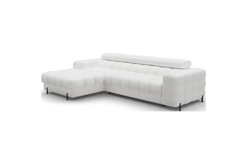 Kulmasohva Eltap Felro 285x181x93 cm - Royal 01, Valkoinen, Vasen - Huonekalut - Sohva - Vuodesohva