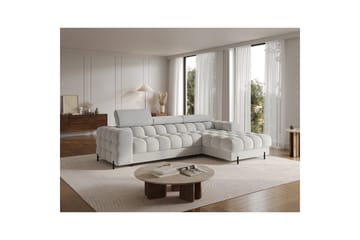 Kulmasohva Eltap Felro 285x181x93 cm - Royal 03, Harmaa, Oikea - Huonekalut - Sohva - Vuodesohva