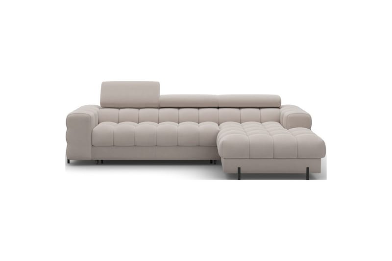 Kulmasohva Eltap Felro 285x181x93 cm - Sola 18, Beige, Oikea - Huonekalut - Sohva - Vuodesohva