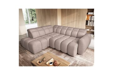 Kulmasohva Eltap Flconn 258x208x107 cm - Xillar 20, Ruskea, Vasen - Huonekalut - Sohva - Vuodesohva
