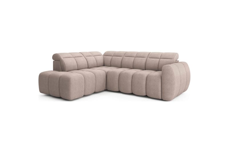 Kulmasohva Eltap Flconn 258x208x107 cm - Xillar 20, Ruskea, Vasen - Huonekalut - Sohva - Vuodesohva