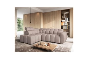 Kulmasohva Eltap Flconn 258x208x107 cm - Xillar 20, Ruskea, Vasen - Huonekalut - Sohva - Vuodesohva