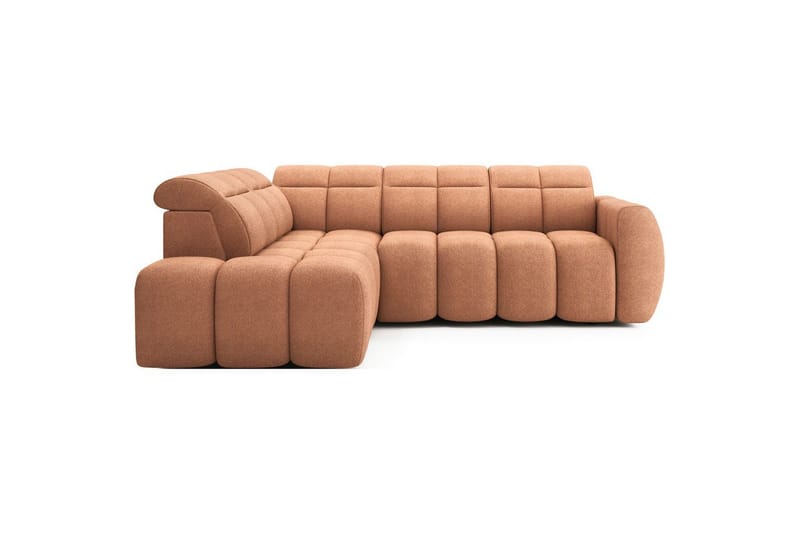 Kulmasohva Eltap Flconn 258x208x107 cm, Xillar 24, Vaaleanpunainen, Vasen