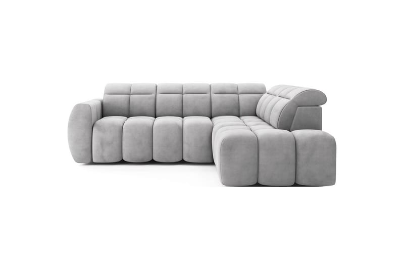 Kulmasohva Eltap Flconn 258x208x107 cm, Paolli 04, harmaa, Oikea
