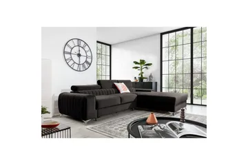 Kulmasohva Eltap Grayson 278x205x92 cm - Riviera 97, Harmaa, Oikea - Huonekalut - Sohva - Vuodesohva - Divaanivuodesohva