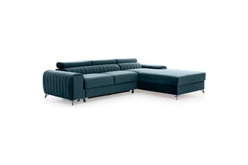 Kulmasohva Eltap Grayson 278x205x92 cm - Velvetmat 100, Oikea - Huonekalut - Sohva - Vuodesohva